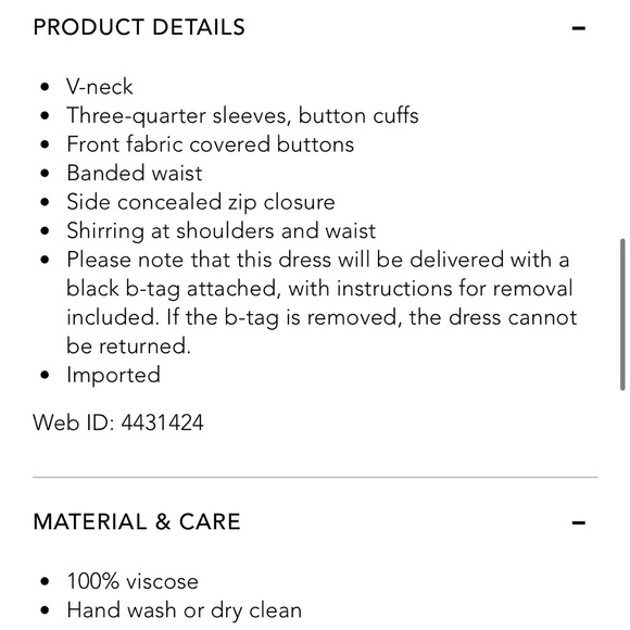 NWT Ba&sh Volver dress size medium - Picture 5 of 9